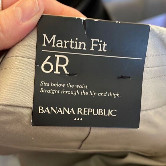 Banana Republic Women’s Khaki Martin Fit Dress Pants size 6R NEW - Picture 7 of 7